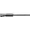 軸付ミニチュアエンド型ブラシ（軸径3mm）