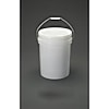 20L ペイント用ポリ容器(フタ付/2個)