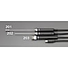 -30ﾟ/199.9℃ 液温センサー(EA701SA-20用)
