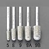 6.0x 13mm ダイヤモンドバー(3mm軸)