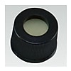 黄PTFE/シリコンセプタム+黒キャップ 千入
