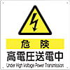 標識 「危険 高電圧送電中」