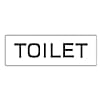 室名表示板 TOILET