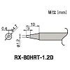 グット 替こて先 1.2D型 RX-802/822/852AS用