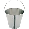 ステンレスバケツ目盛付 12L（ベース付き）