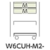 ヤマテック スペシャルワゴン W600×D400 H1200移動式 深型1段