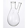 透明摺合せナス型フラスコ 二口 200ml