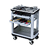Motorcycle Tool Station Set (Movable Type 2-Tier Drawer Type) 