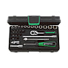 1/4 SQ Socket Wrench Set 40/24/6KN 