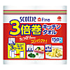 スコッティファイン3倍巻きキッチンタオル （150カット2ロール）X24Pc入り