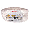 ユタカメイク PP柿縄 約5mmx100m（2本撚り・溶着無）