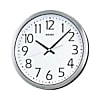 SEIKO 防湿・防塵型オフィスクロック 直径３８１×４０ 金属枠　