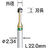 超硬カッター　スパイラルチップブレーカーカット