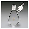 シュレンク管[ナス型二方コック]30mL 15/25‹透