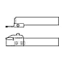 タンガロイ・CGWSR/L-WG-Lバイト用・溝入れ用チップ・突っ切り用チップ