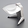 ×2.8/75×100mm置き型ルーペ（LEDライト付）EA756BR-4