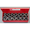 3/4"DR/19～41mmインパクトソケットセットEA164EB