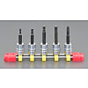 1/4"DR/+No,2x六角3～6mmビットソケットセット（5個組）EA618NR-20