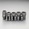 3/4"DR（11個組）ホイールナット用ソケット（アウター/インナー用）EA164KN