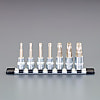 1/2"DR/T30～T70［Torx］ビットソケットセット（いじり止付）EA618KW-200