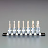 1/2"DR/T30～T70［Torx］ビットソケットセットEA618KW-1