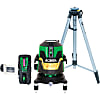 レーザーロボ LEXIA 21AR グリーン 本体・受光器・三脚セット（縦：1方向・横：全周・地墨）
