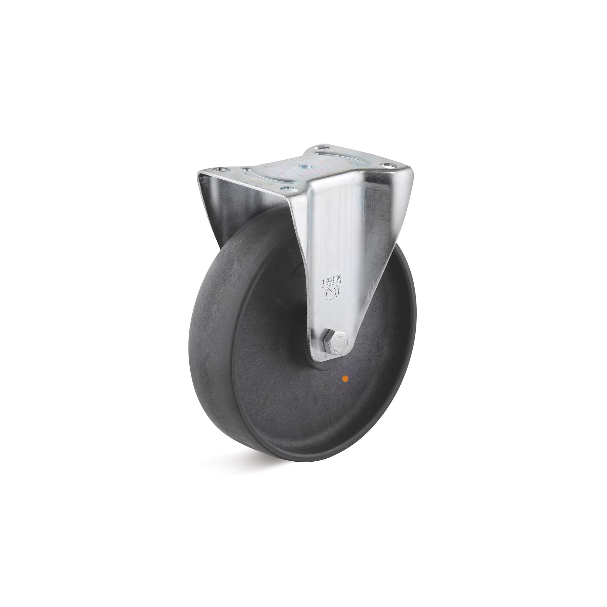 Fixed Castors with polyamide wheel