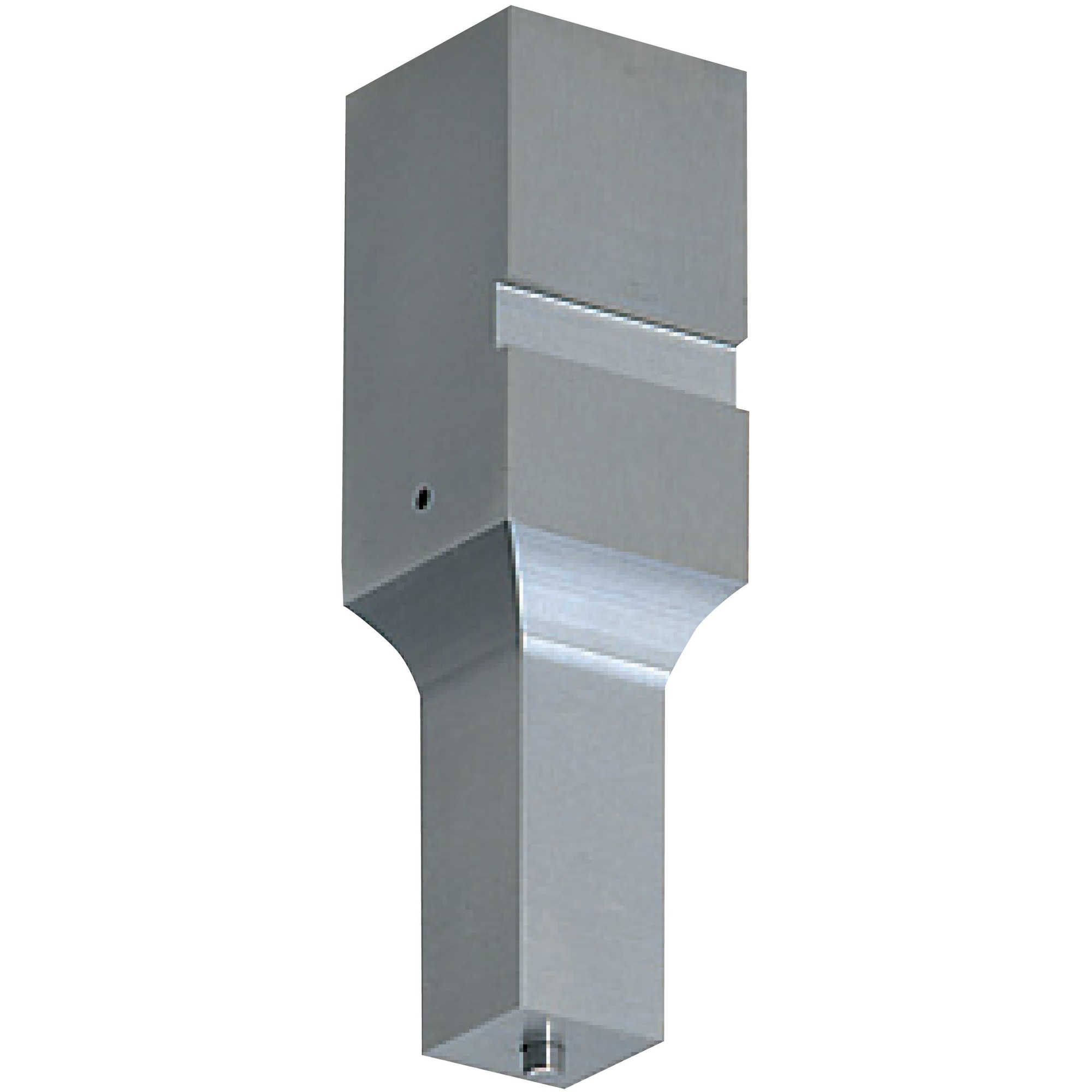 Block cutting punches / lateral punch suspension / forcing pin