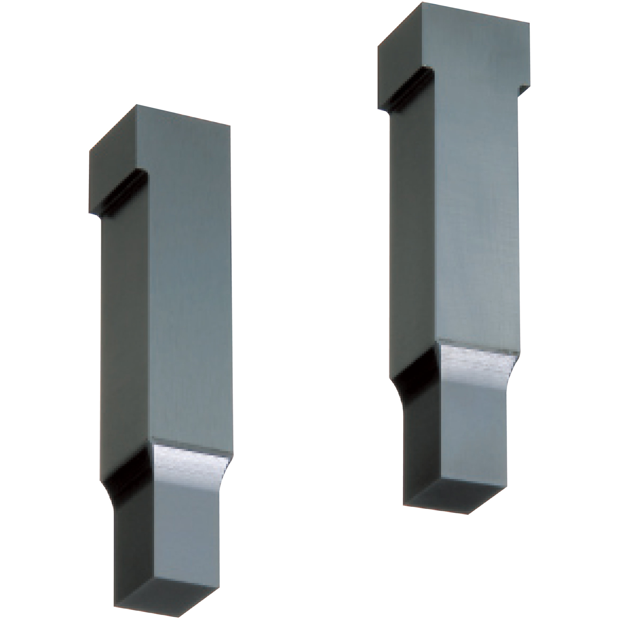 Block cutting punches / single head, double shouldered / TiCN