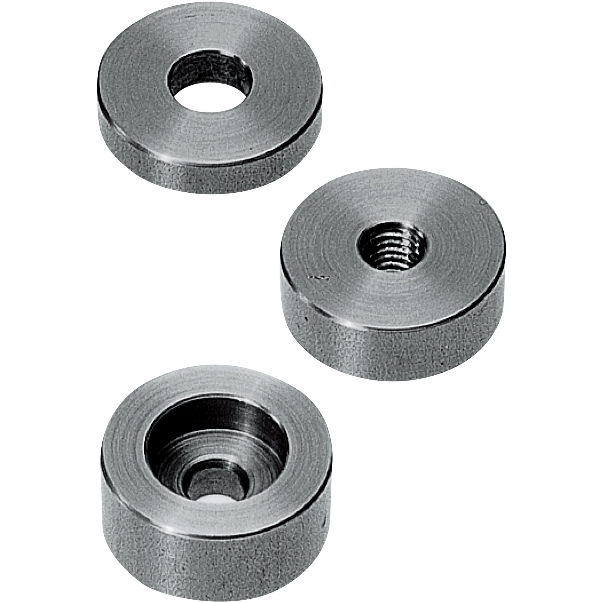Washers / through hole / internal thread / countersunk hole