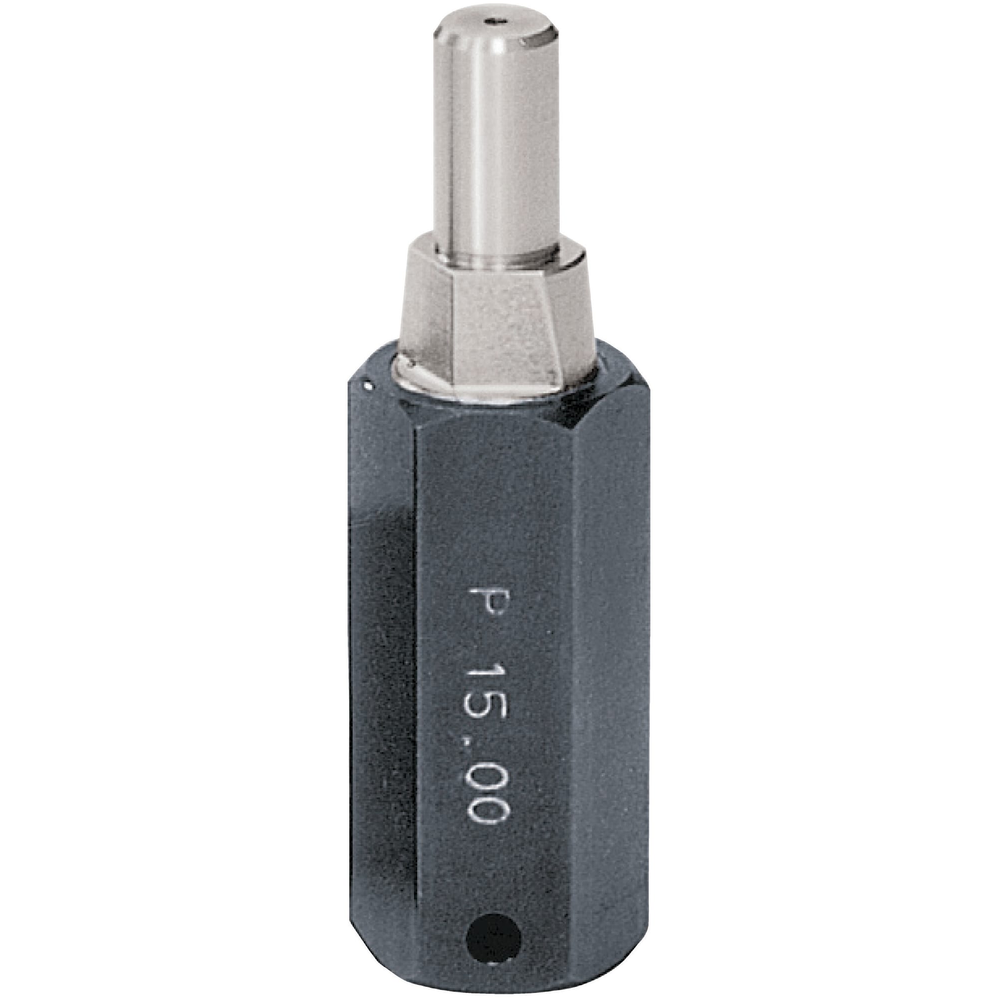 Test pins for fixtures / conical rhombic / round