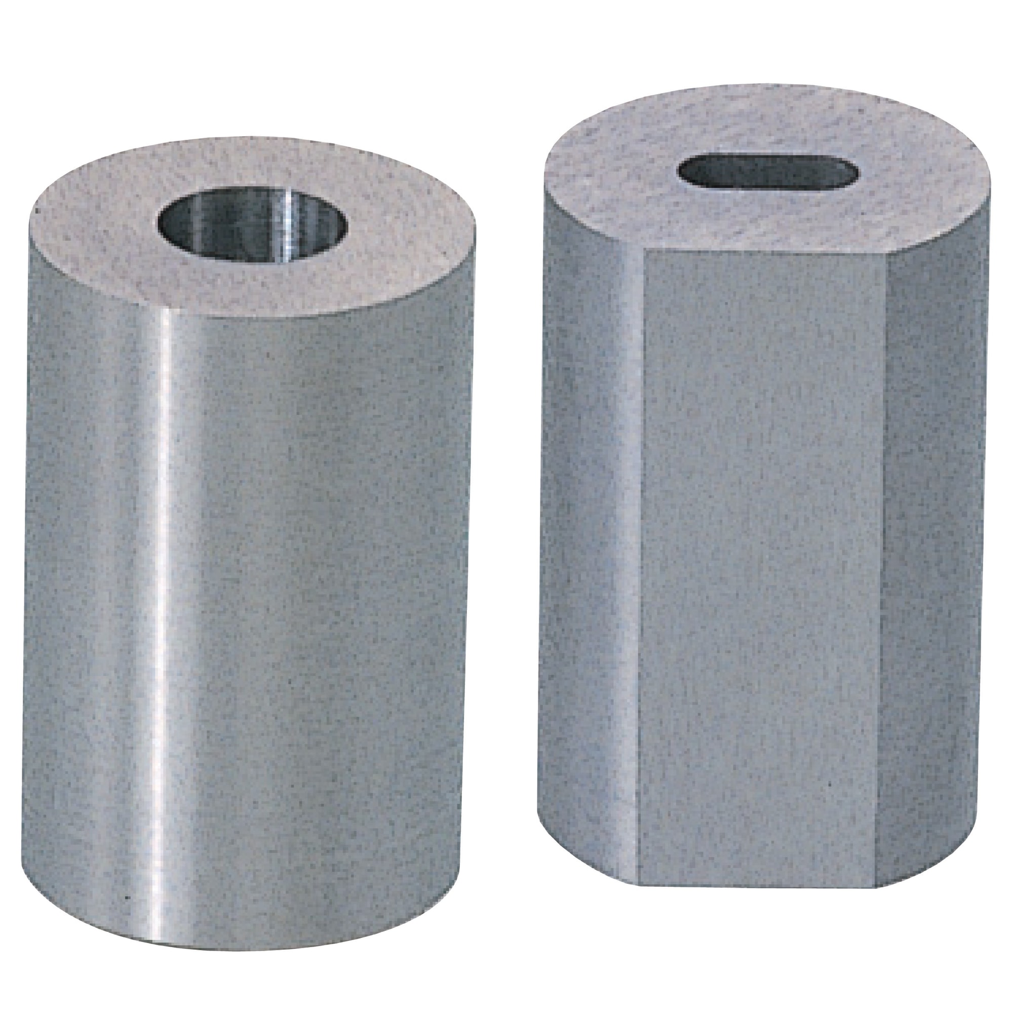 Cutting bushes cylindrical / annular slug stop 