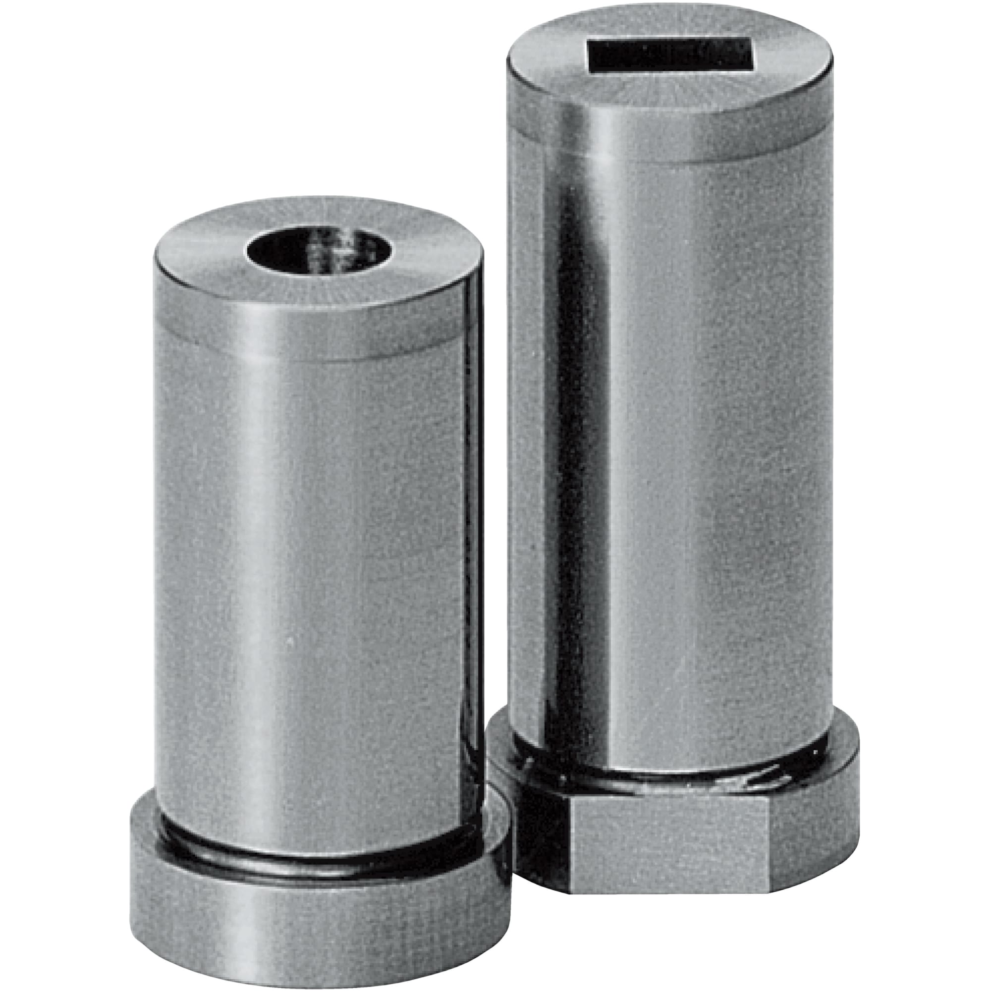 Cutting bushes with collar / annular slug stop / long / configurable