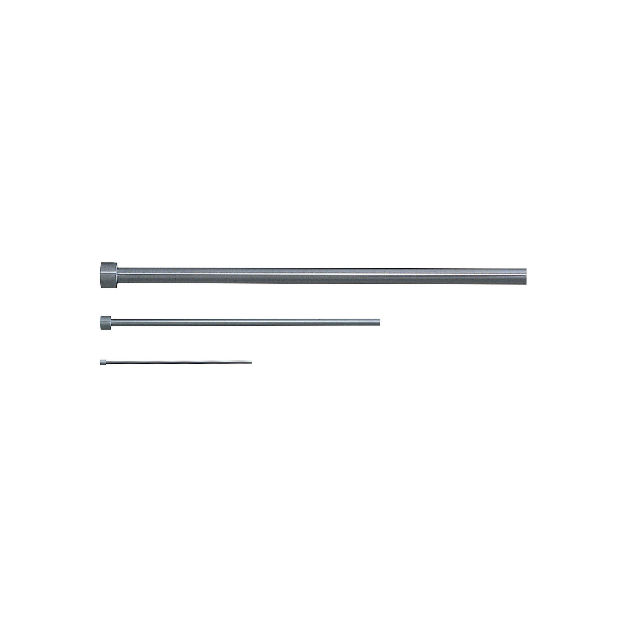 Ejector pins / cylindrical head / EN 1.3343 Equiv. / shaft diameter, length Configurable