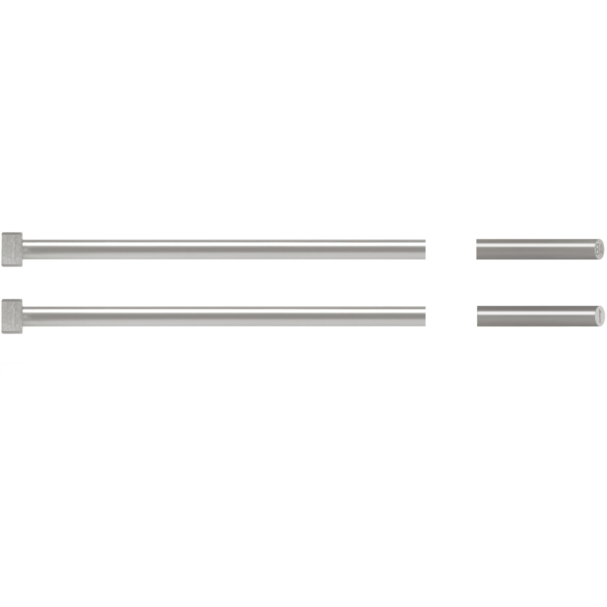 Ejector pins / head flattened on one side / EN 1.3343 Equiv. / convex engraved face / shaft diameter, length configurable