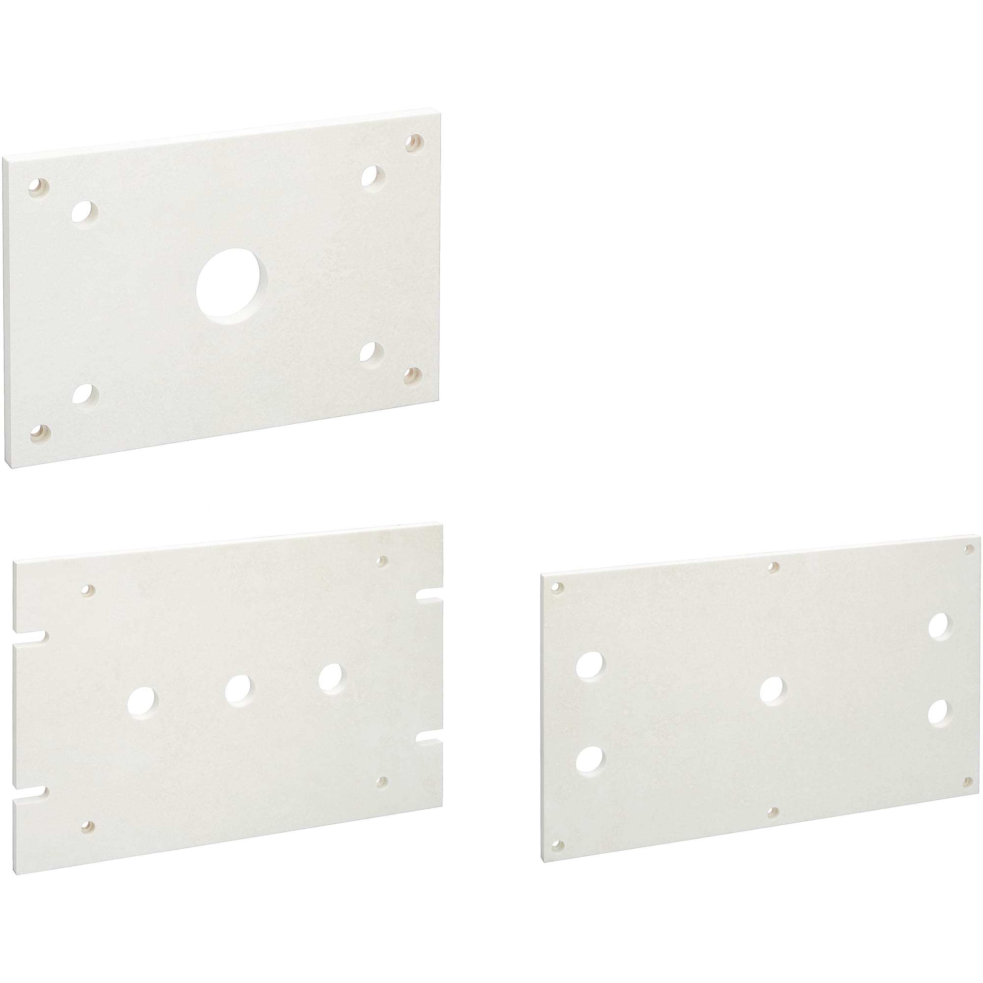 Heat protection plates / without hole pattern / configurable