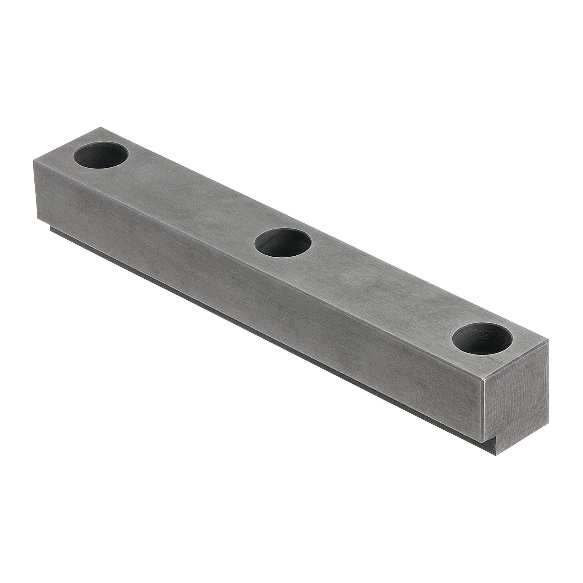 Sliding guide rails / steel / nitrided / stepped