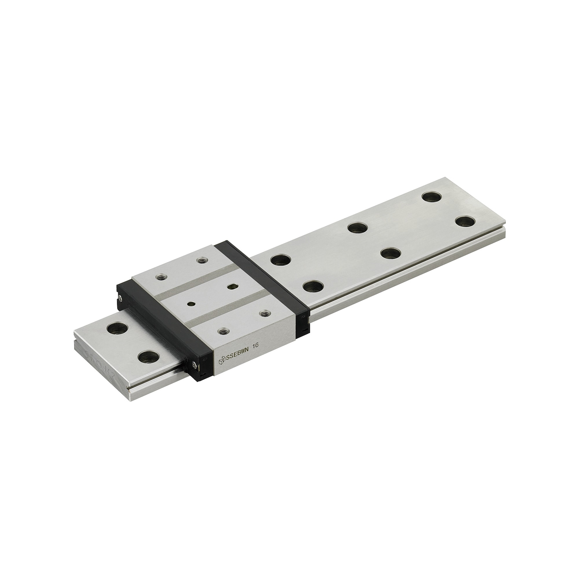 Miniature profiled rail guides / wide rail / material selectable / pin bore