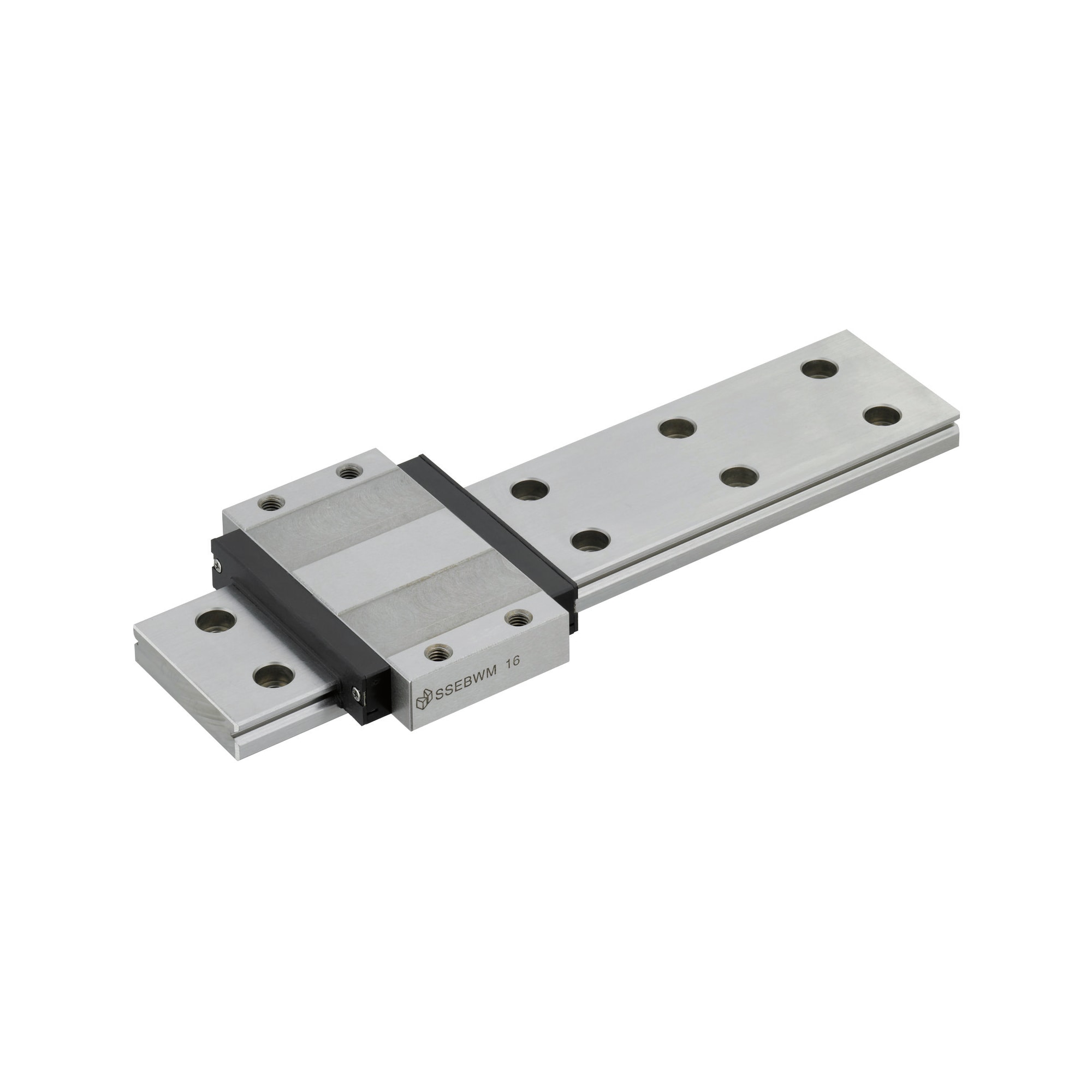 Miniature profiled rail guides / wide rail / wide carriage / material selectable