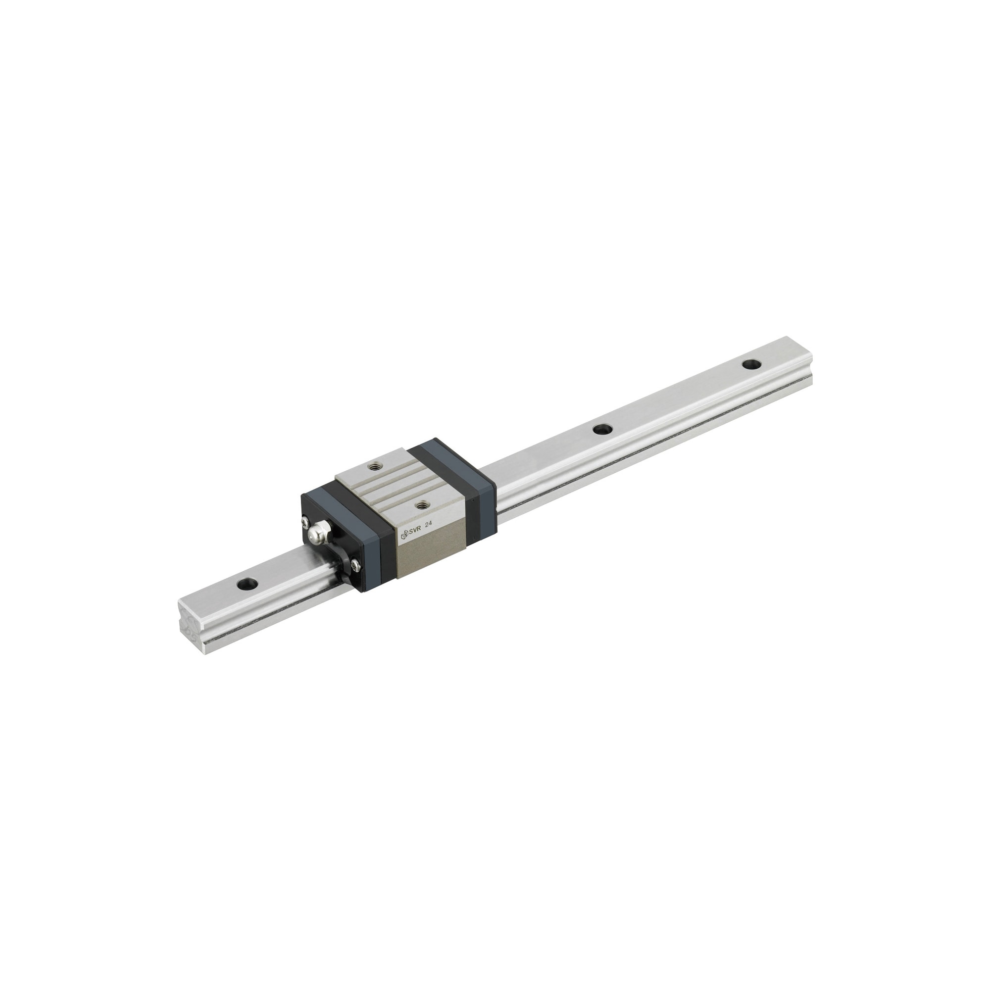 Profile rail guideways / carriage dimensions selectable / stainless steel / medium, heavy-duty design / pin drilling