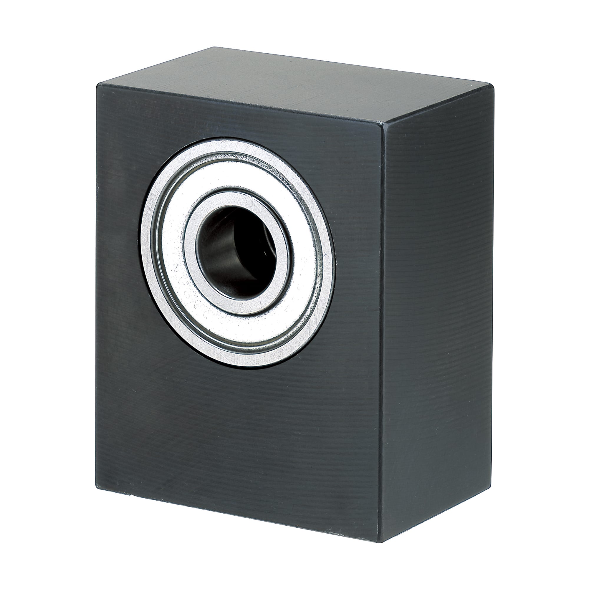 Bearing housings / block shape / internal thread / double deep groove ball bearing / material selectable / coating selectable