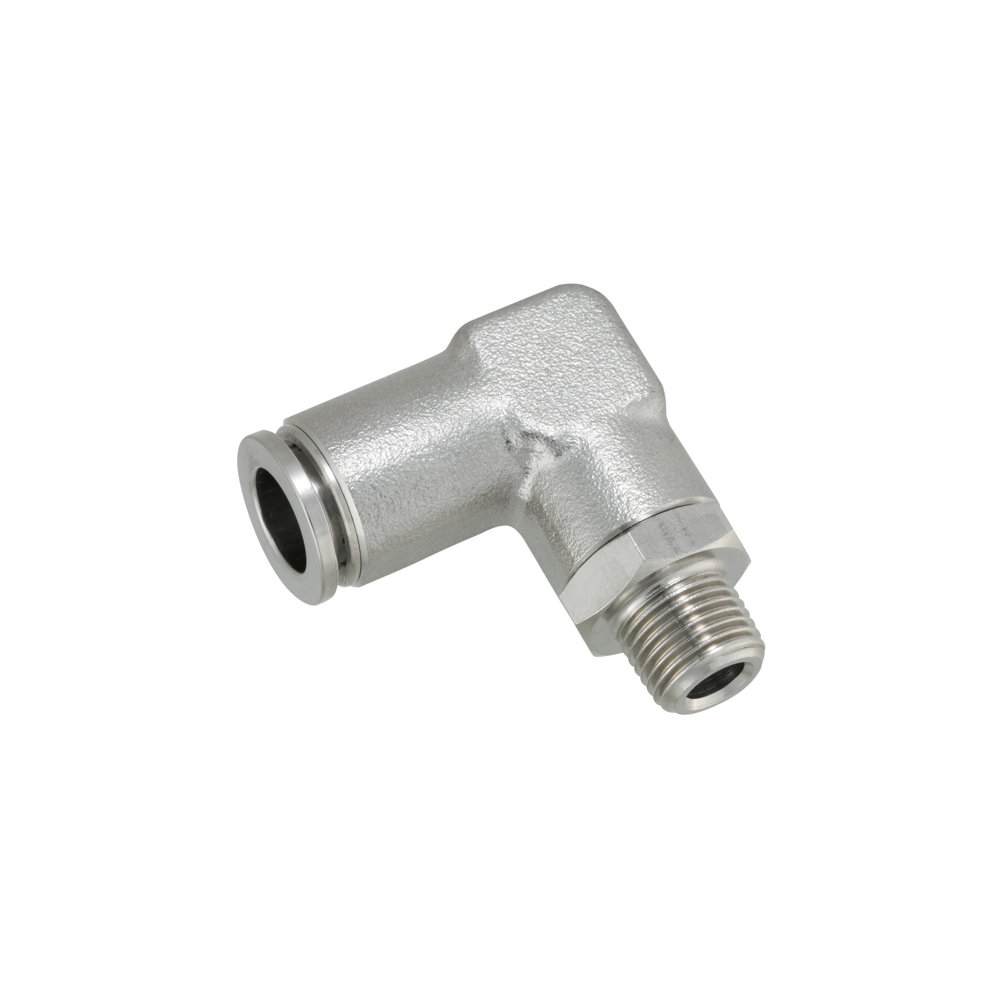 One-Touch Couplings / All Stainless Steel / 90 Deg. Elbow