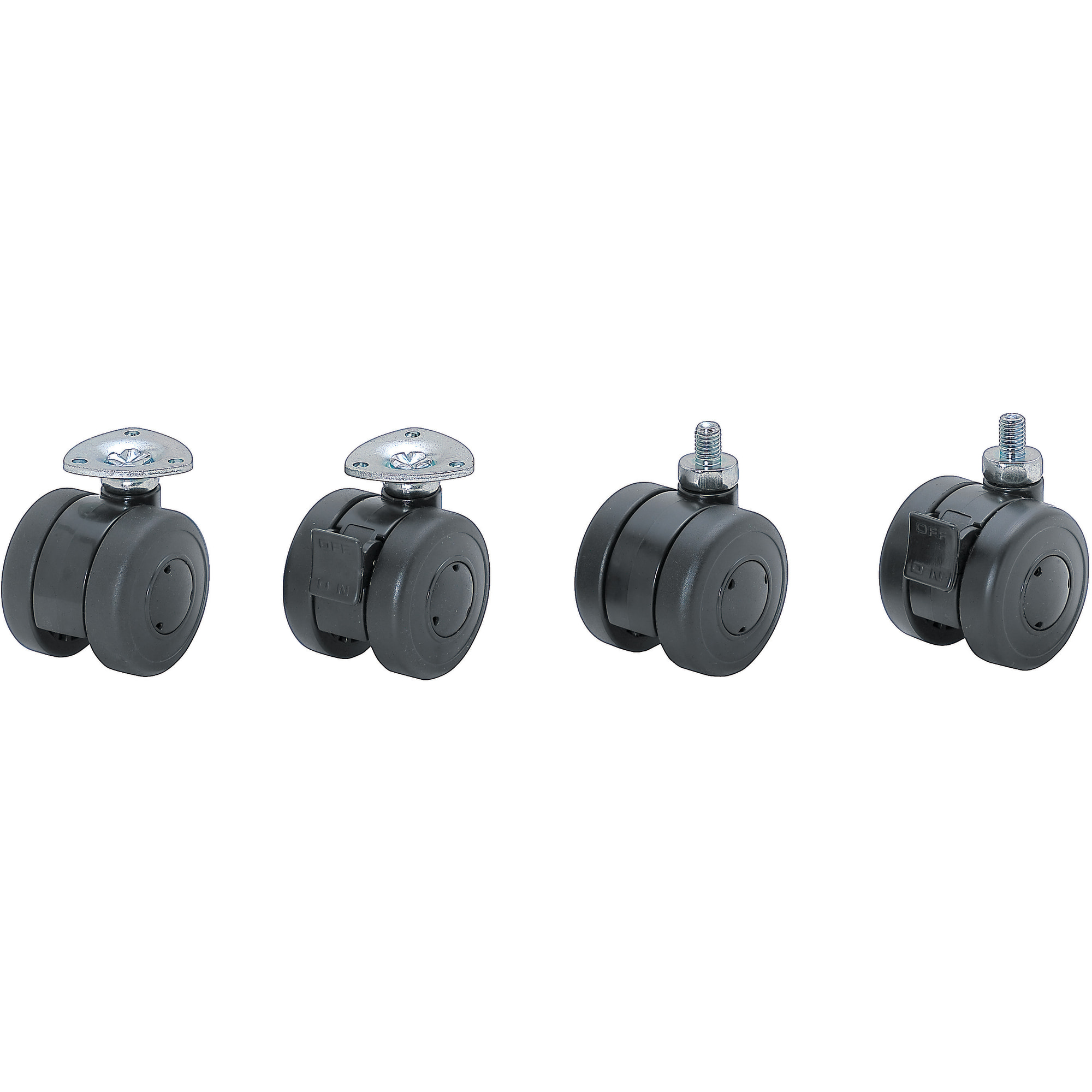 Design Castors / Plate Type