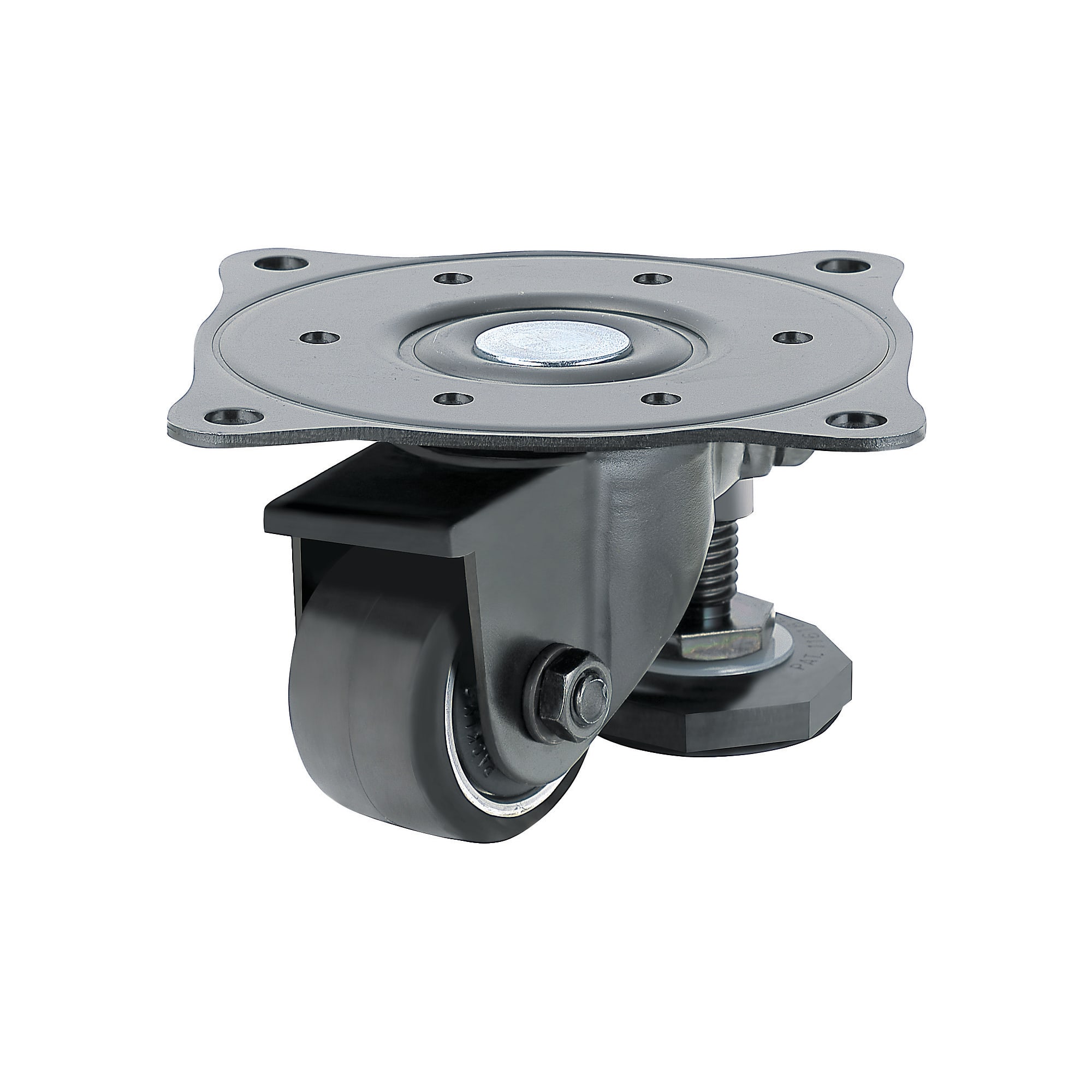 Castors with Adjustment Pads / Light Load Type