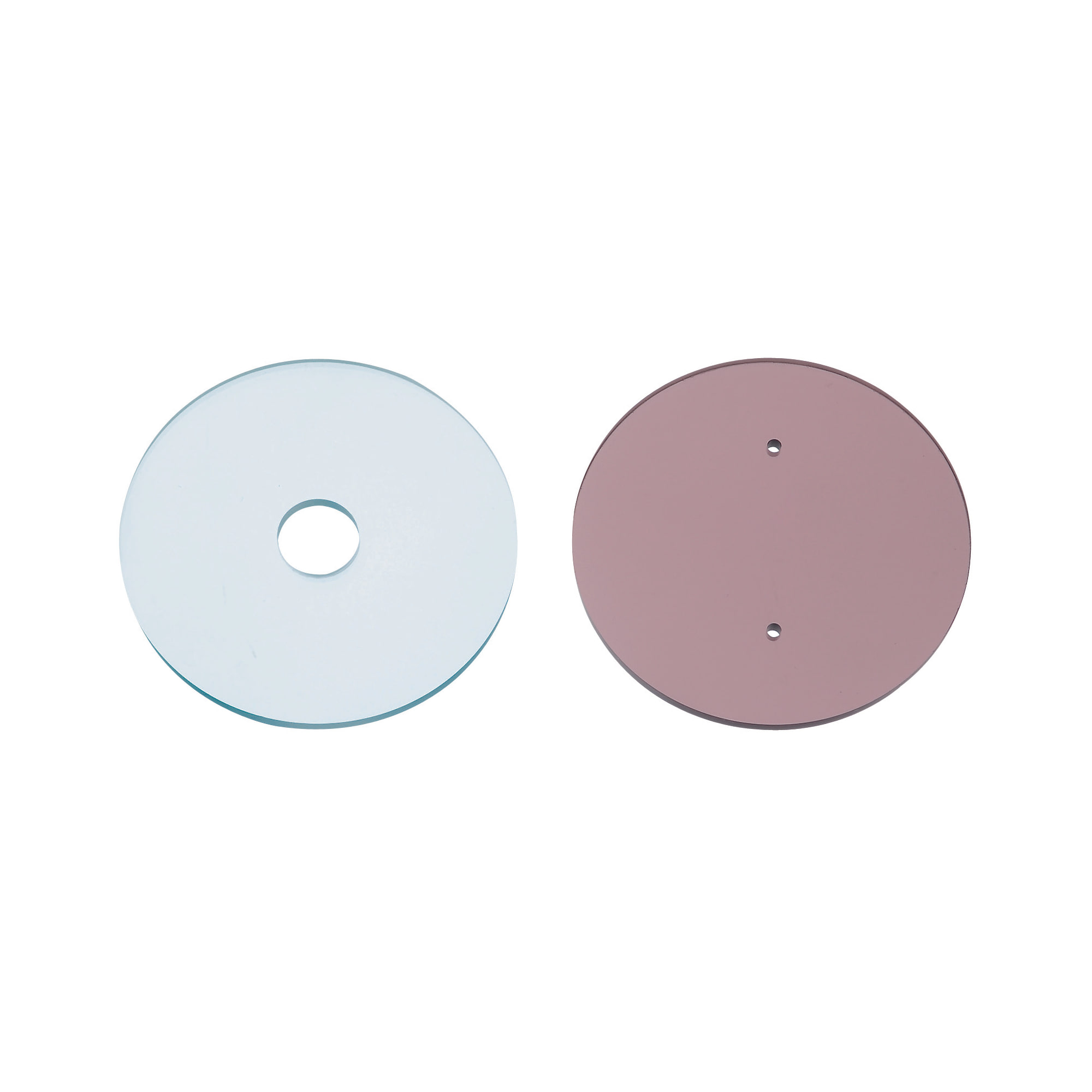 Resin Circular Plates / with Holes