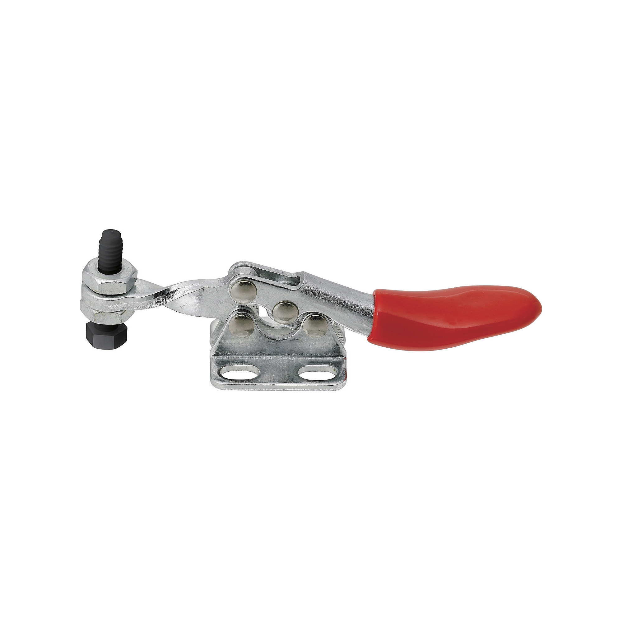 Toggle Clamp, Horizontal Type, Flange Base, Tip Bolt Fixed, Clamping Force 264.6 N