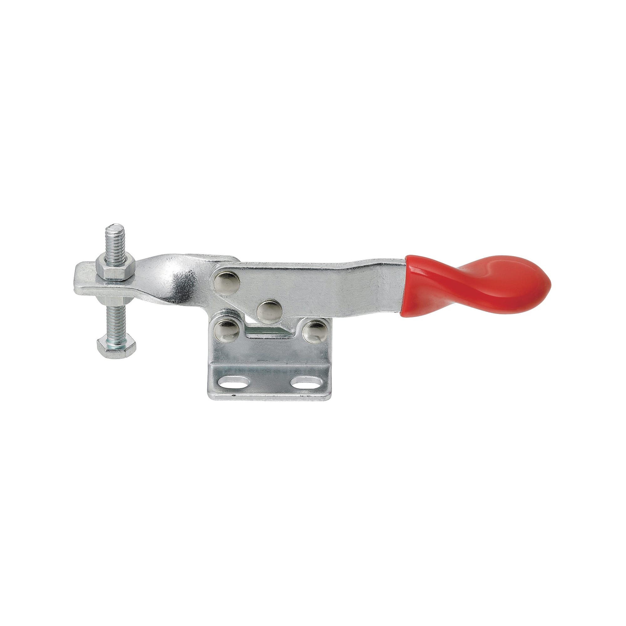 Toggle Clamp, Horizontal Type, Flange Base, Tip Bolt Fixed, Clamping Force 196 N