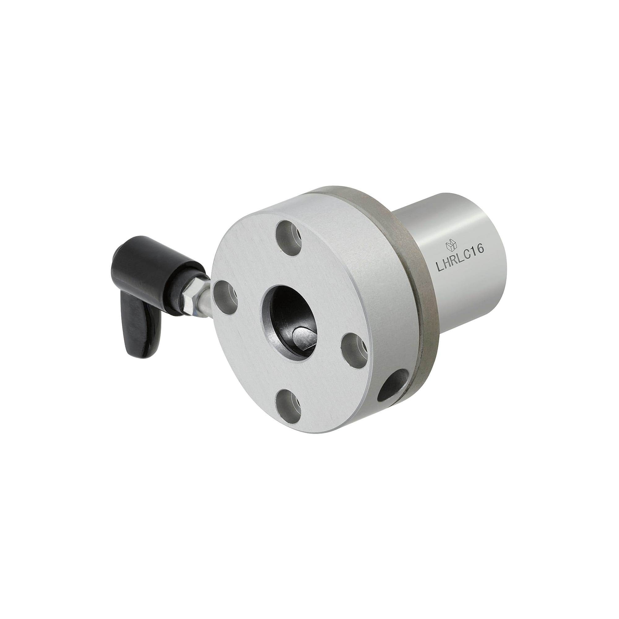 Linear ball bearings / round flange / steel / Single, double bush / Clamping lever