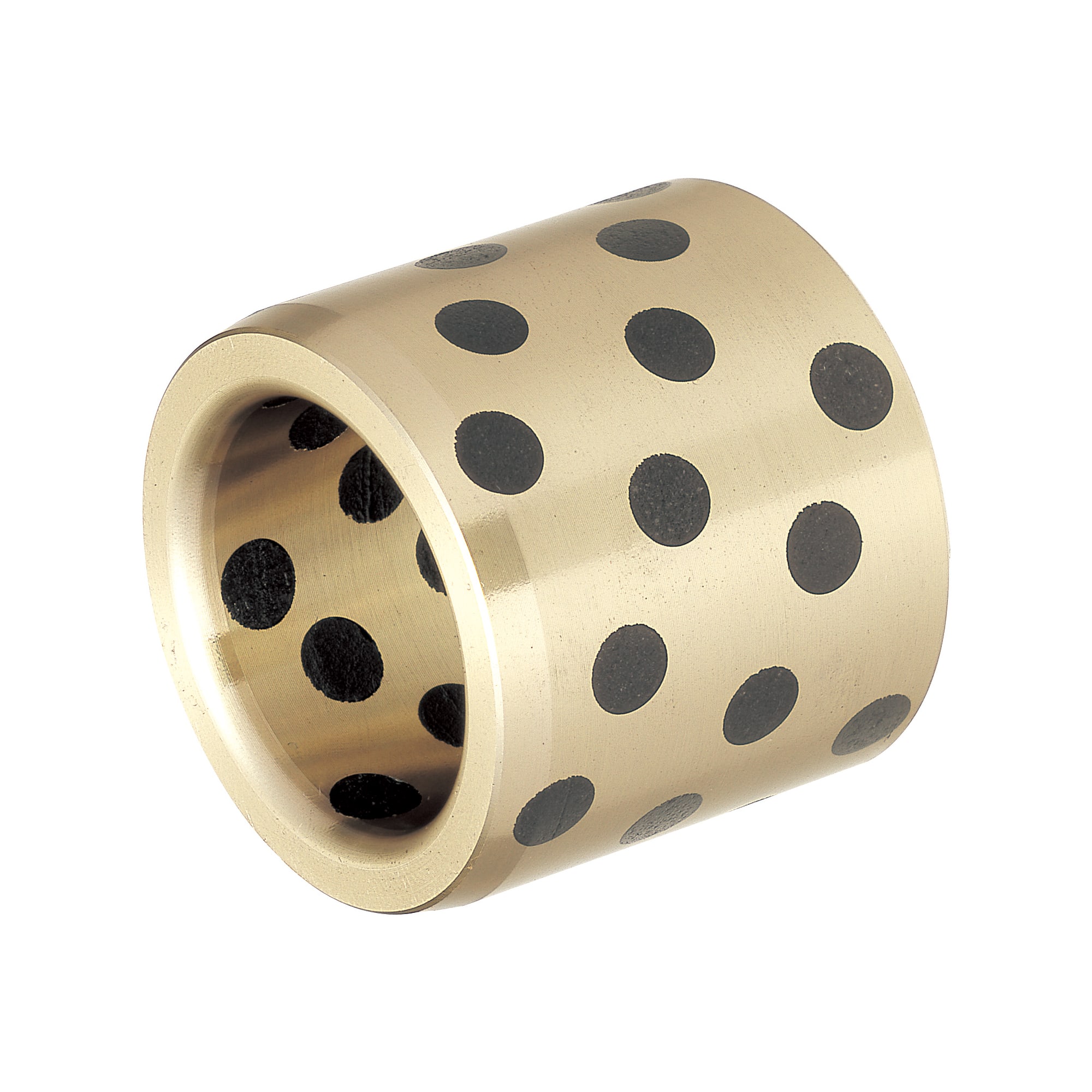 Plain bearing bushes / brass / tolerance G6