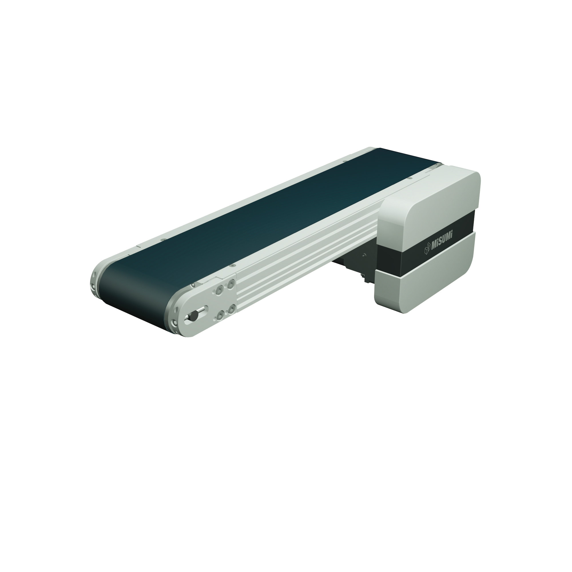 Flat Belt Conveyor End Drive 3 Groove Frame Pulley Diameter 50